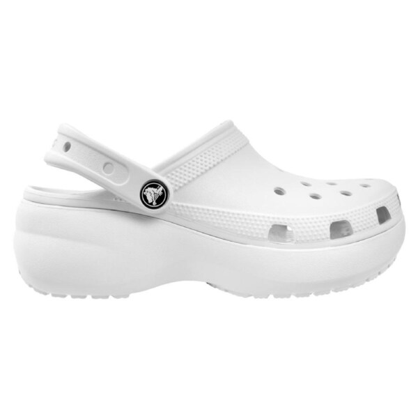 Crocs Women's Classic Platform Clogs White US Women's 8