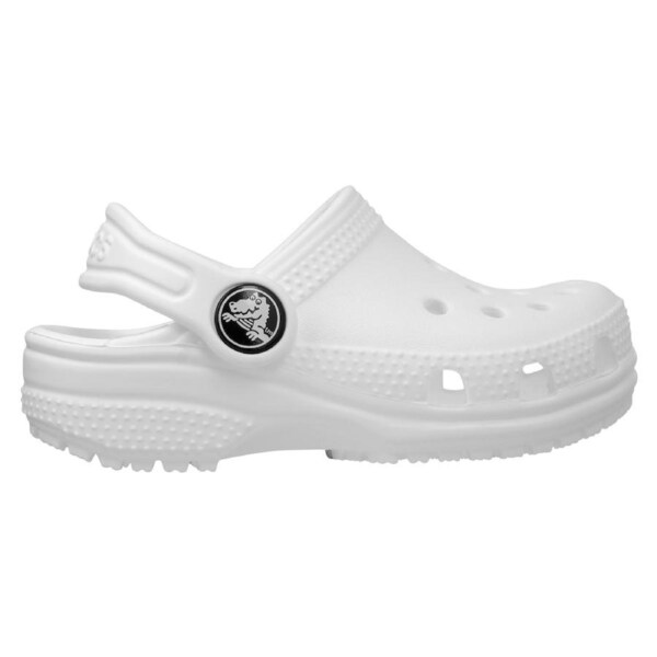 Crocs Unisex Toddlers Classic Clog White US C7