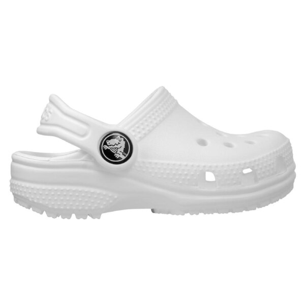Crocs Unisex Toddlers Classic Clog White (US 4-10) US C9