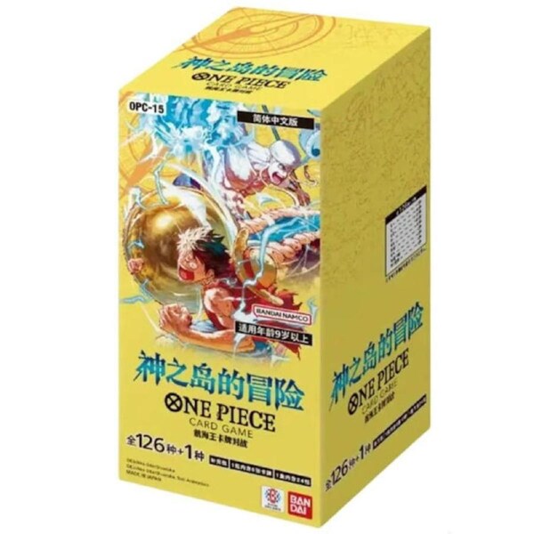 One Piece OP-15 Adventure on KAMI's Island Booster Box - Japanese