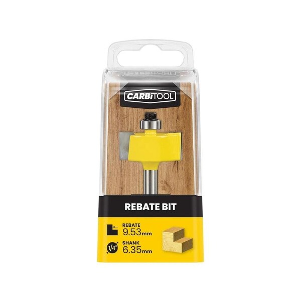 Carbitool 9 53mm RTR Router Bit - Tungsten Carbide - Precision Cutting Tool