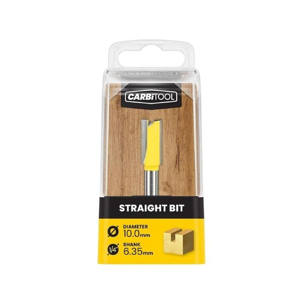 Carbitool TCT Router Bit - 10.0mm - Tungsten Carbide - Precision Cutting Tool