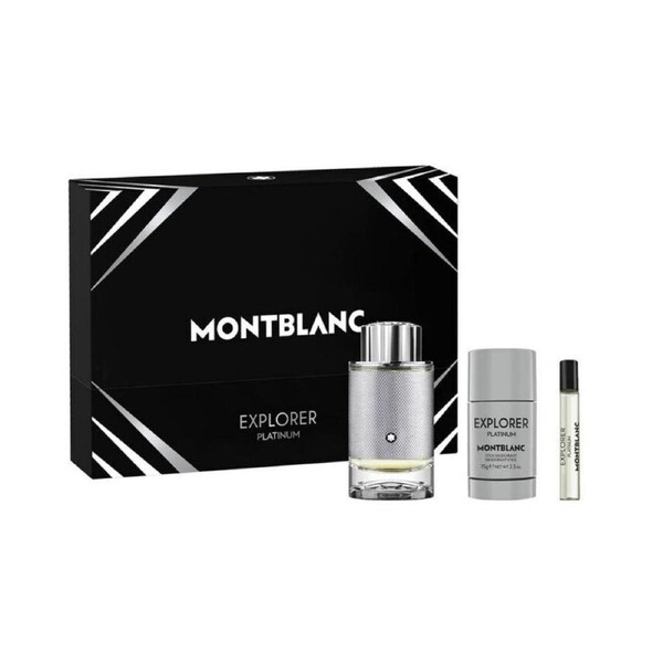 Montblanc Explorer Plat 3Pc 100ml Eau De Parfum