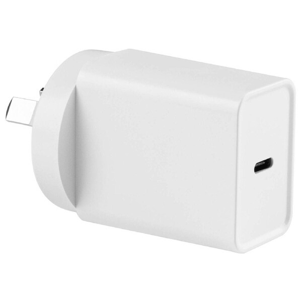 Click 20W USB-C Wall Charger White ABS CLK648