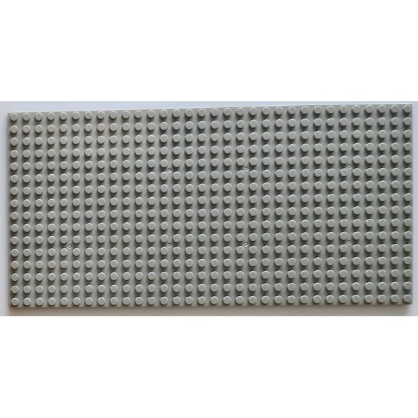 BASEPLATE Double Sided 16x32 Studs L/grey Generic