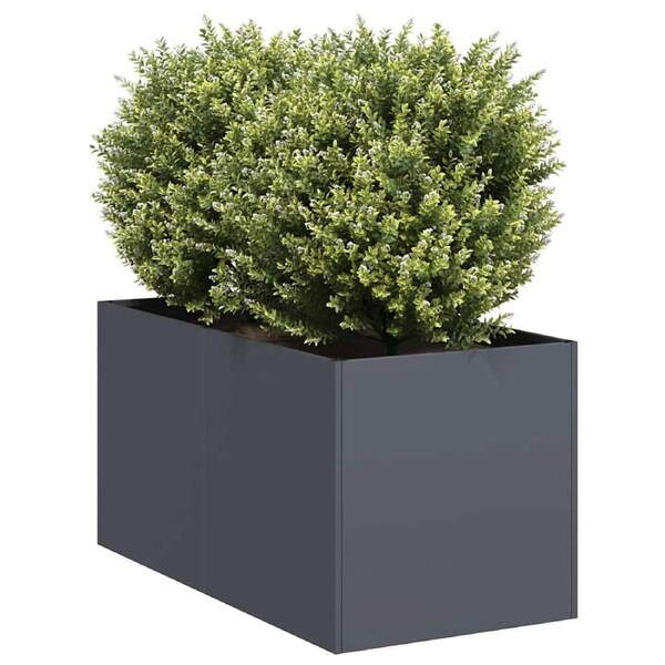 Planter Anthracite 40x80x40 cm Cold-rolled Steel vidaXL