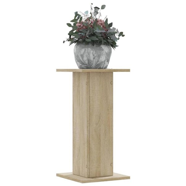 Plant Stands 2 pcs Sonoma Oak 30x30x60 cm Engineered Wood vidaXL