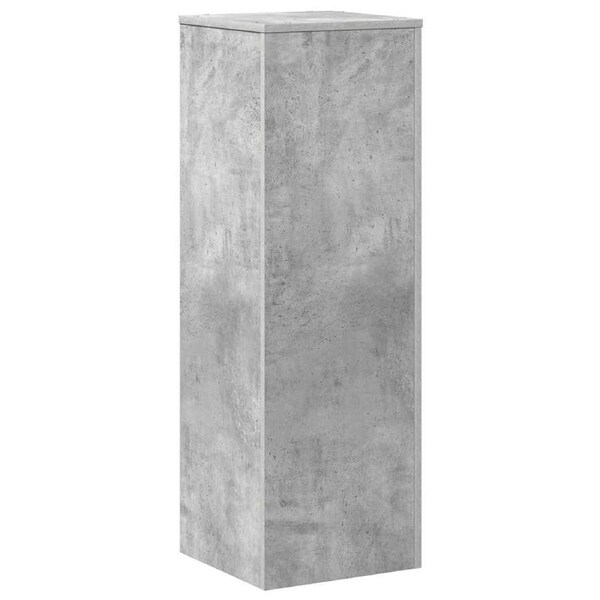 Plant Stand Concrete Grey 33x33x100 cm Engineered Wood vidaXL