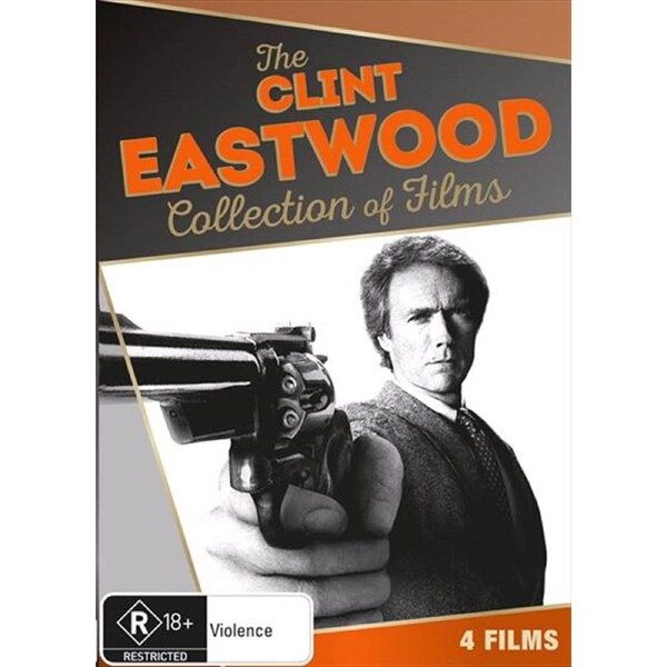 Clint Eastwood Collection DVD - 4 x Films: Absolute Power, Any Which Way You Can, Sudden Impact, Where Eagles Dare
