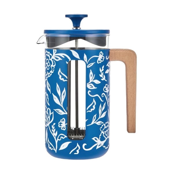 La Cafetiere Pisa Cafetiere/Coffee Plunger 8 x 125mL Cups/1L Capacity ...