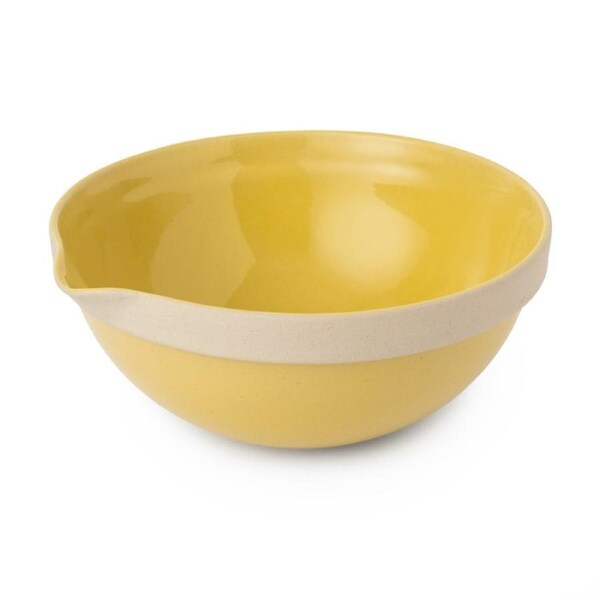 Jamie Oliver Big Love Everyday Stoneware Cooking/Baking Mixing Bowl Yellow 1.4L