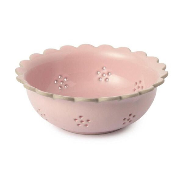 Jamie Oliver Big Love Beautiful Berry Easy Draining Pink Stoneware Bowl 20cm