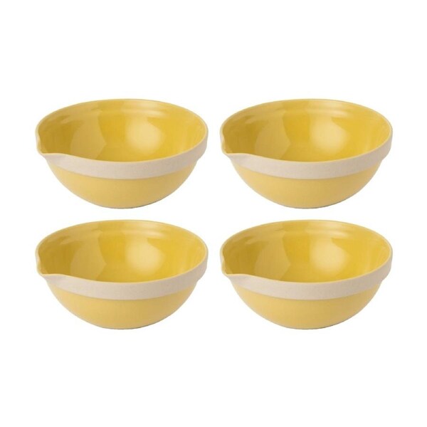 4PK Jamie Oliver Big Love Everyday Stoneware Cooking/Baking Mixing Bowl 1.4L