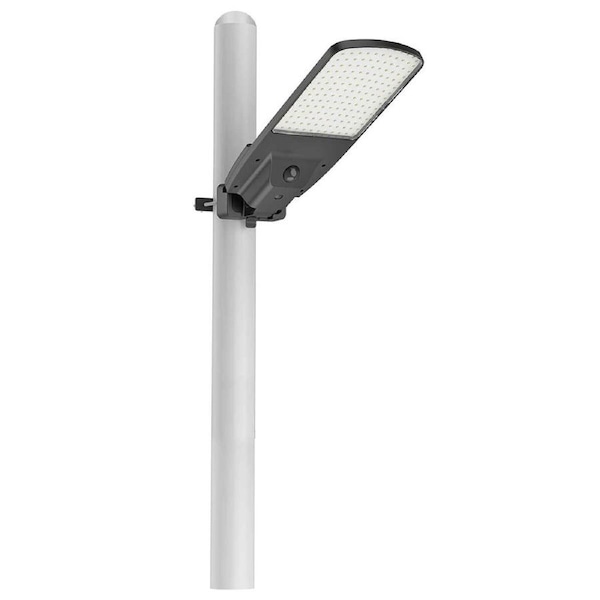 Sol-R-Brite Solar Street Light - Motion Activated, 5000 Lumens, Metal Construction, Solar Rechargeable