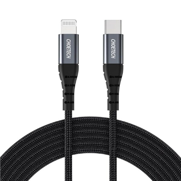 CHOETECH IP0042 USB-C MFI Certified iPhone Cable 3M