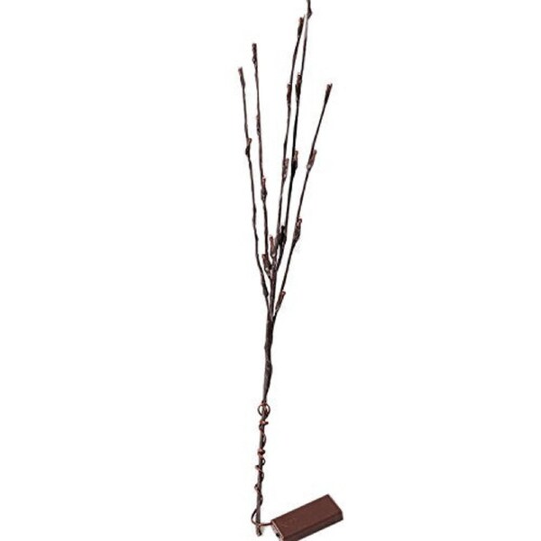 LED Light Bunch Stem 50cm - 20 Warm White Fairy Lights with Petal Accents