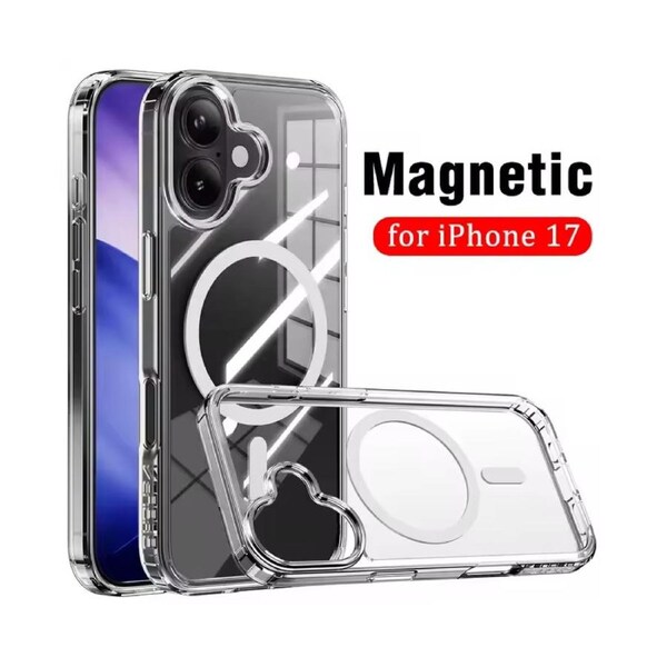 UTIA Ultimake Shockproof Clear Case for iPhone 17 with Magnetic Ring