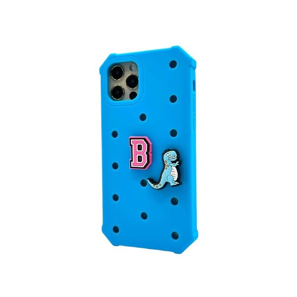 Lovefone Kids Silicone Case iPhone 13 Pro Max Blue - Durable & Stylish