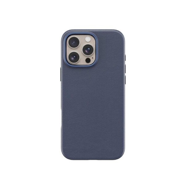 Lovefone Leather Case for iPhone 14 Plus - Navy