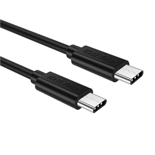 CHOETECH CC0002 USB-C to USB-C Cable USB3.1 Gen2 5V/3A 10 Gbps 1M Black