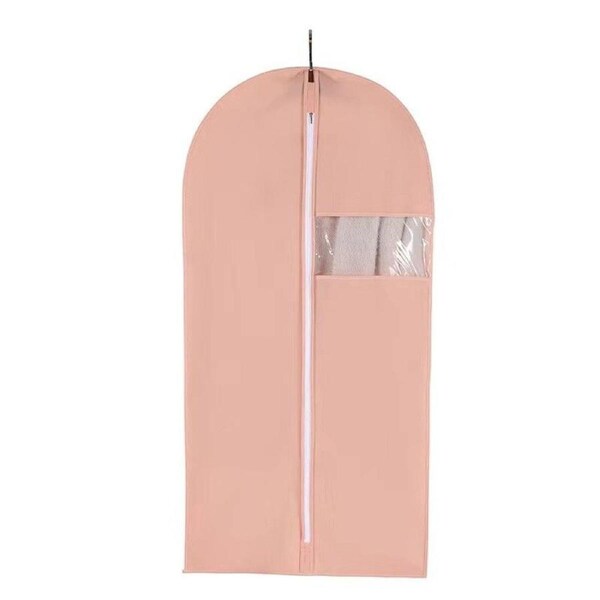 Pink Garment Bag - Dustproof Dress Suit Cover 60x100cm