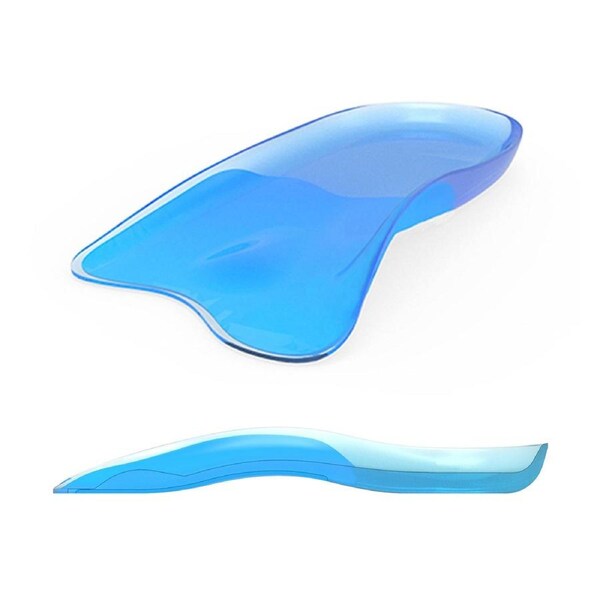 BIBAL INSOLE Half Insoles M Size Gel Arch Support Foot Pads - Durable Cushioning