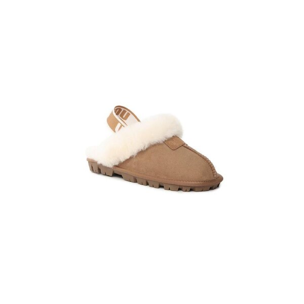 DKUGG ANSLEY SLIPPER - Size XL 41/42 - Chestnut