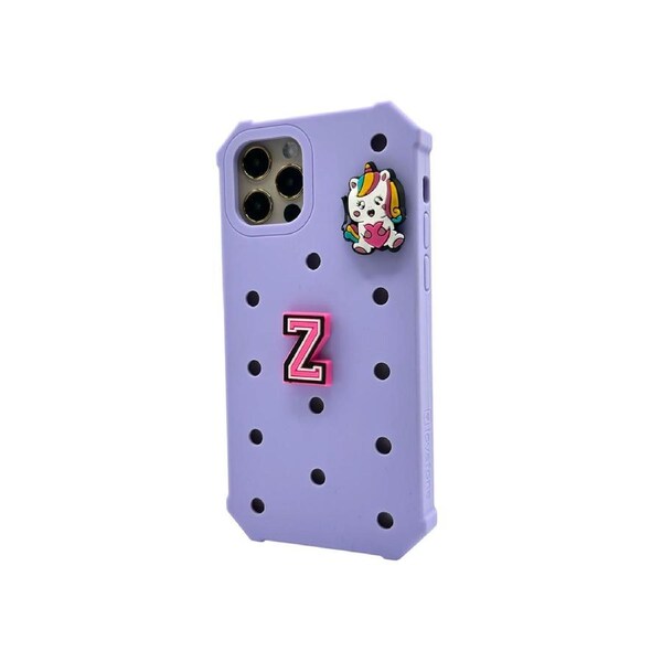 Lovefone Kids Silicone Case for iPhone 15 Pro - Lavender