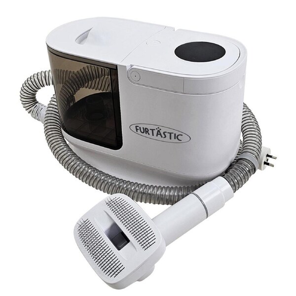 Furtastic 8-in-1 XL Pet Grooming Kit Vacuum Cleaner with 3L Capacity & HEPA Filter