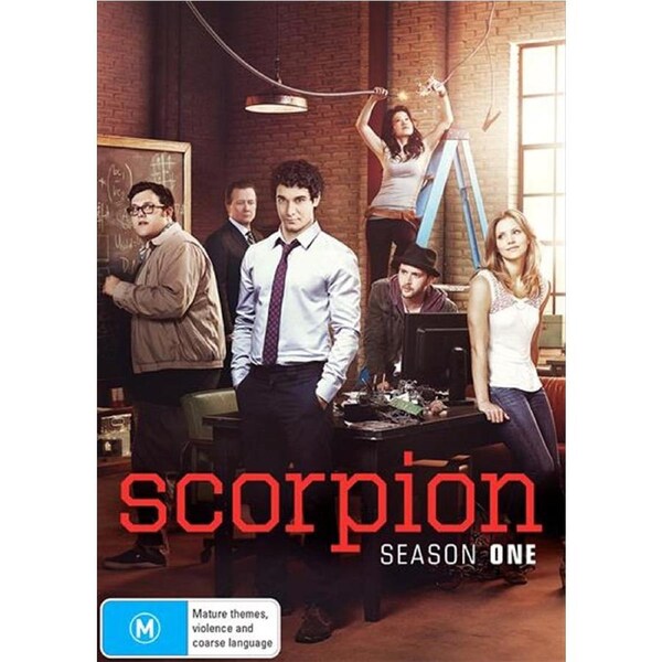 Scorpion - Season 1 DVD - International Network of Super-Geniuses