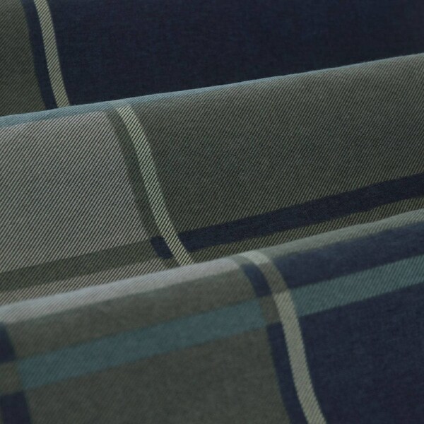 Ardor Sommers Dark Khaki Cotton Flannelette Quilt Cover Set Queen