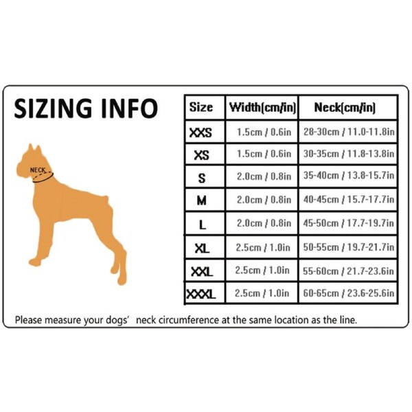 Heavy Duty Reflective Dog Collar Pink XL - Safety Lock, Comfortable, Stainless Steel O Ring