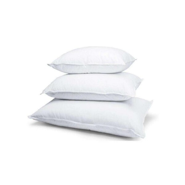30% Duck Down Pillow - Standard - 45cm x 70cm - Hypo-Allergenic, Soft & Plush