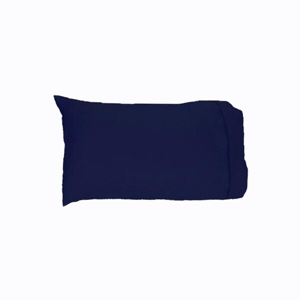Easyrest 250tc Cotton King Pillowcase Navy - Soft, Smooth, Machine Washable