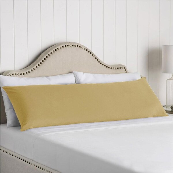 Artex 100% Cotton Body Pillowcase 48 x 145 cm - Solid Pastel Colour Design