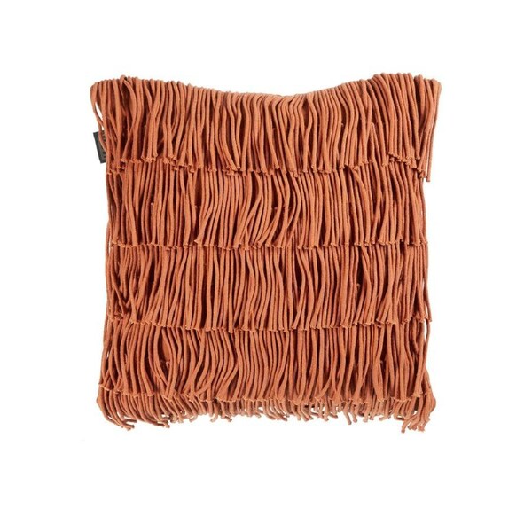 Bedding House Flapper Decorative Cushion 40 x 40 cm with Fringes and Zip