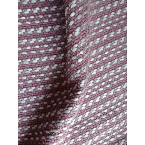 Fern Rose Cushion Cover 40cm x 40cm Soft Pink Textured Design Made in Europe