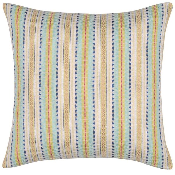 Finn Multicoloured Retro Cushion Cover 40cm x 40cm - Modern Hand Woven Design