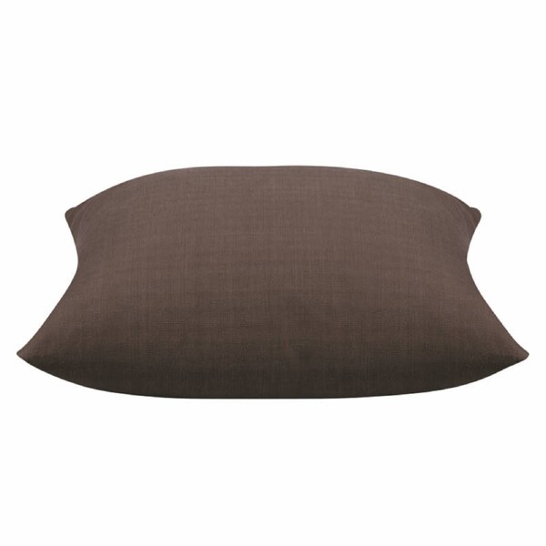 Elements Stone Cushion Cover, Brown Solid Base Colour, 40cm x 40cm, Cotton