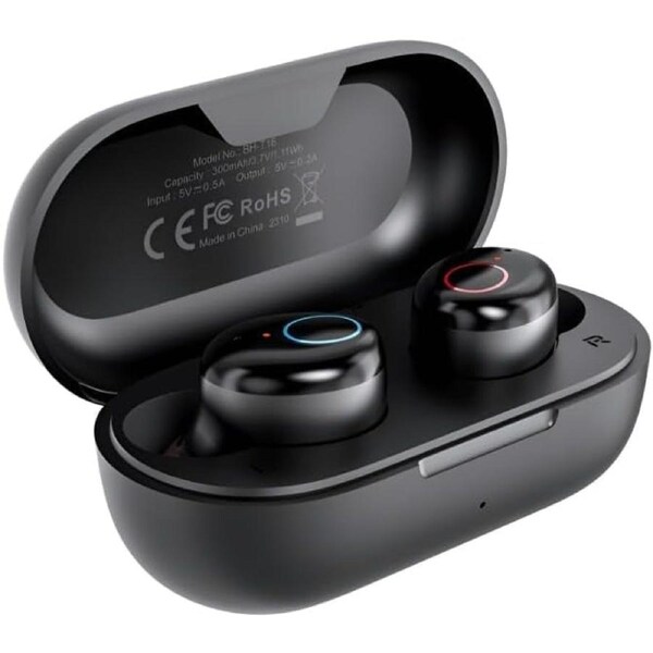CHOETECH Wireless Earbuds with 55-Hour Playtime, ANC, Bluetooth 5.3, 12mm Driver