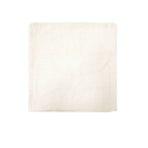 Impressions Australia Oxford Chenille Cushion Cover 45 x 45 cm - Cream, Solid Colour