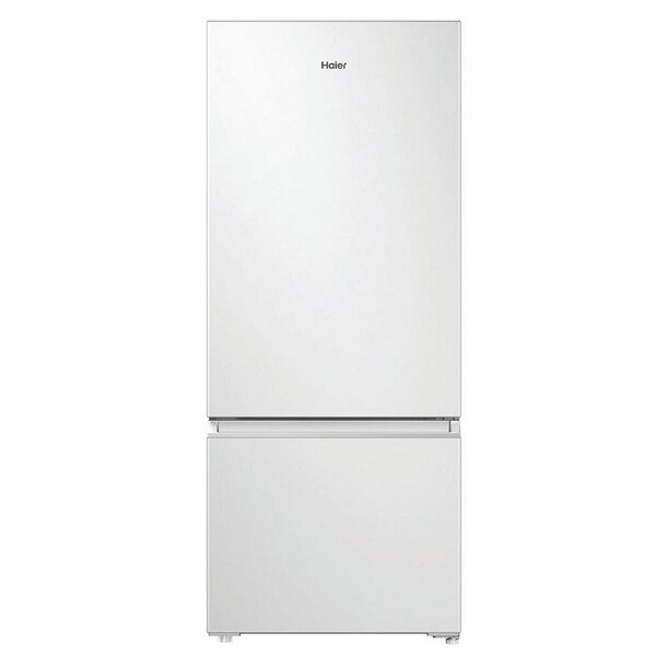 Haier 433L Bottom Freezer Refrigerator HRF420BW, 5.5-Star Energy, Super Freeze, White