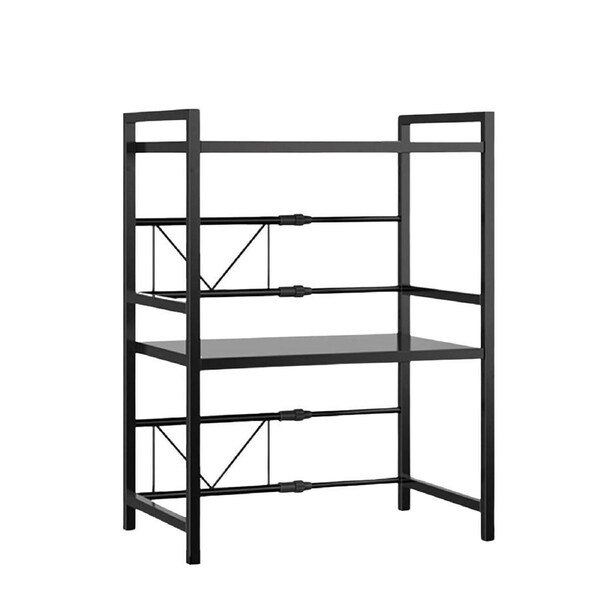 Kitchee Microwave Double Shelf - Expanding Storage Rack Kitchen Organiser Stand