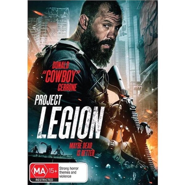 Project Legion DVD - Covert Mission Thriller, Action, 1 Disc