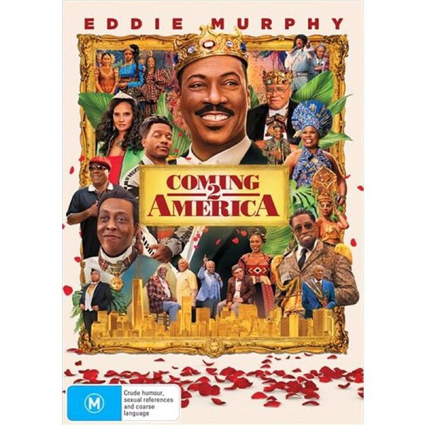 Coming 2 America DVD - Akeem's Journey to Find His Son in Zamunda
