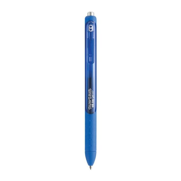 PAPER MATE Inkjoy RT Gel Pen Blue - Box of 12, Smooth Writing, Vibrant Ink