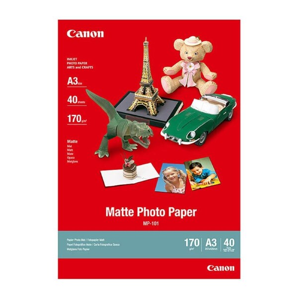 CANON Matte Photo Paper A3 - Premium Quality, Compatible with Various Printers