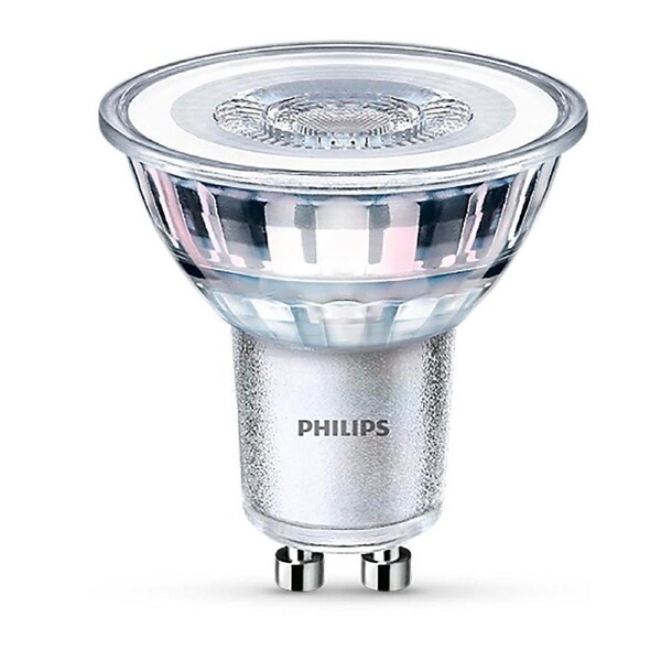 Philips GU10 LED Spot 6W 430lm Cool White 2 Pack 50mm x 54mm