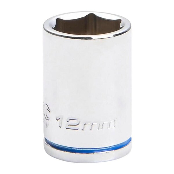 Kincrome 12mm Socket - Chrome Vanadium Steel - Mirror Polish Finish