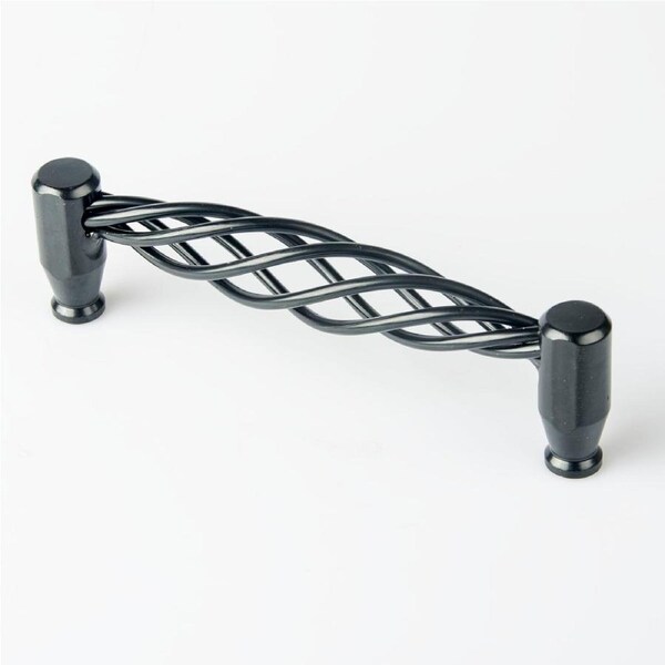 Iron-Nickel Alloy Cabinet Handles 128mm, Sleek Modern Design, 2 Screws Included